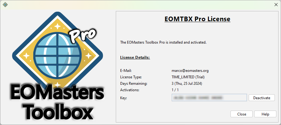 License Utility Emixa Requesting Trial License