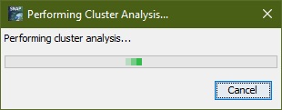 Cluster Analysis Progress Dialog