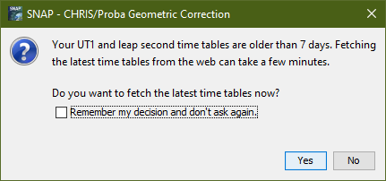 Update Time Tables Dialog