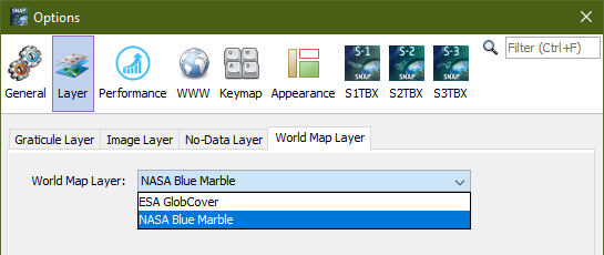 World Map Layer